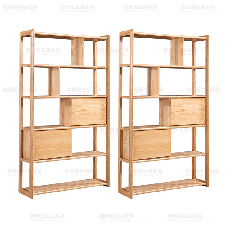 美奢漫北歐白蠟木原木色飾品架TL1701#