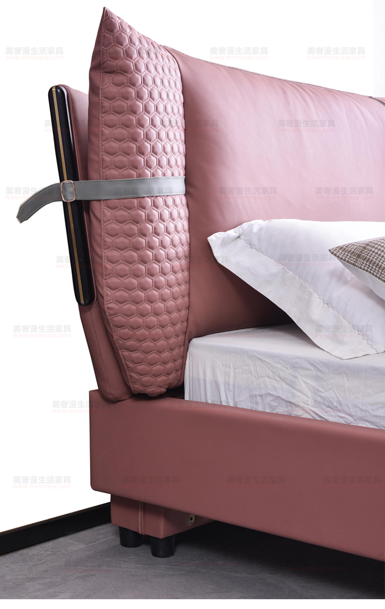 美奢漫極簡科技布軟床XM-D7322A#